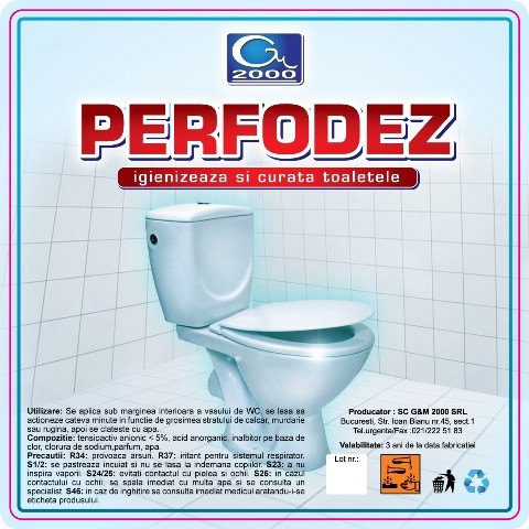 PERFODEZ WC 1L - Detratant WC